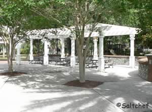 picnic area at howard gilman park